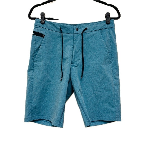 Lululemon 3rd Street Short Heathered Tofino Teal - Picture 2 of 11
